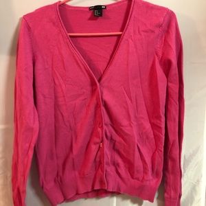 Pink cardigan